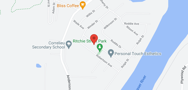 map of 442 RITCHIE AVENUE